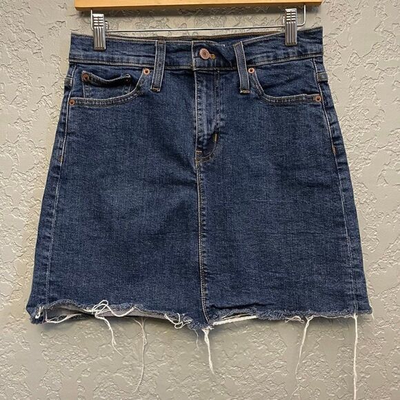 J. Crew Dresses & Skirts - J. Crew Cutoff Denim Skirt